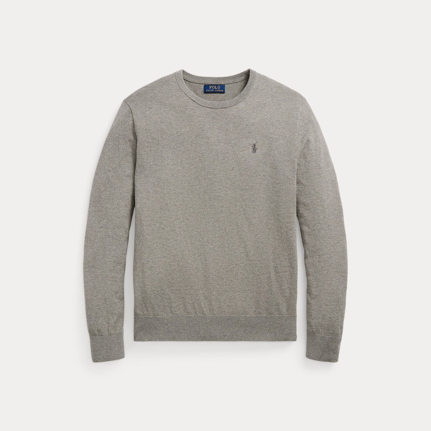 COTTON-CASHMERE CREWNECK SWEATER