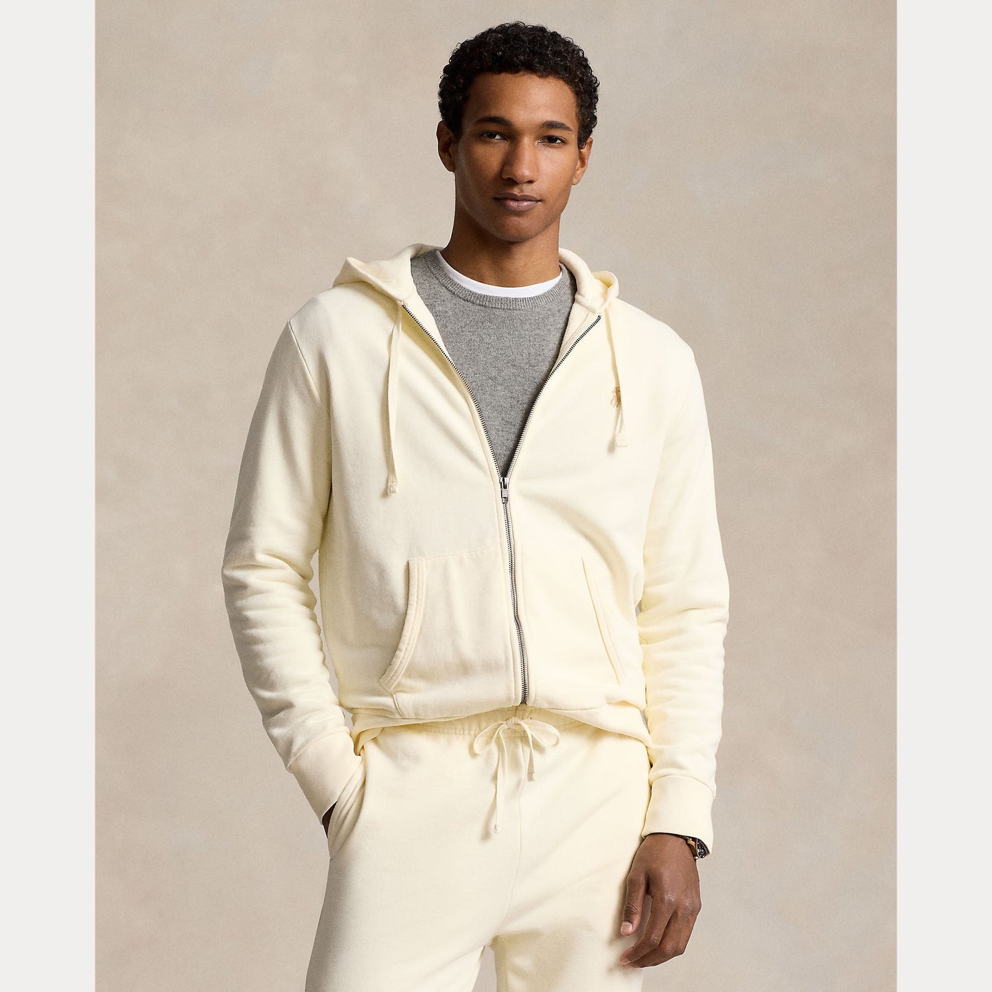 LOOPBACK FLEECE FULL-ZIP HOODIE