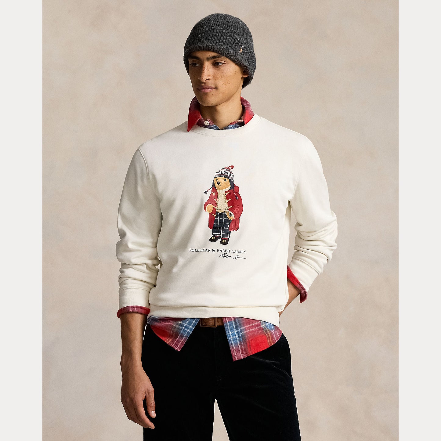 POLO BEAR FLEECE SWEATSHIRT