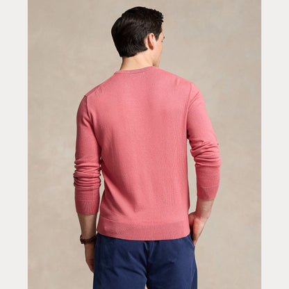 COTTON-CASHMERE CREWNECK SWEATER