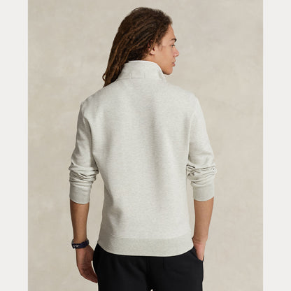 DOUBLE-KNIT QUARTER-ZIP PULLOVER