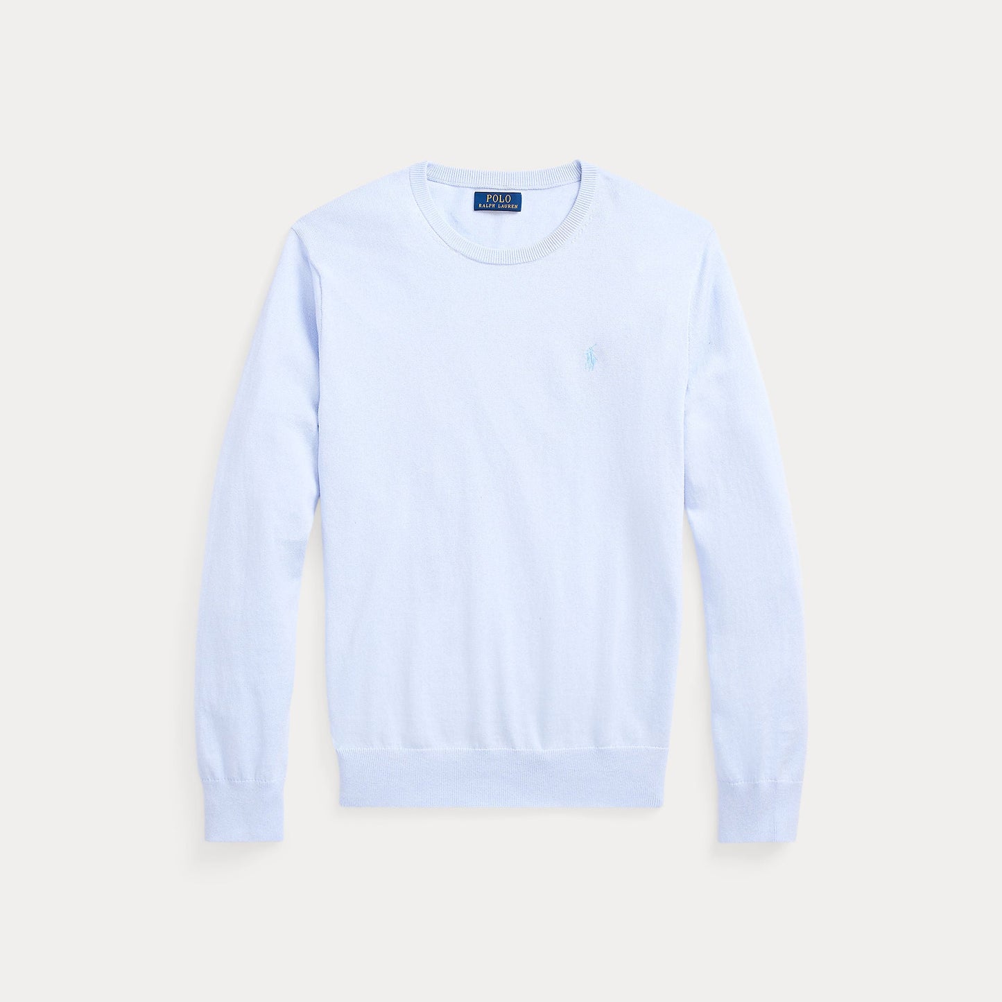 COTTON-CASHMERE CREWNECK SWEATER