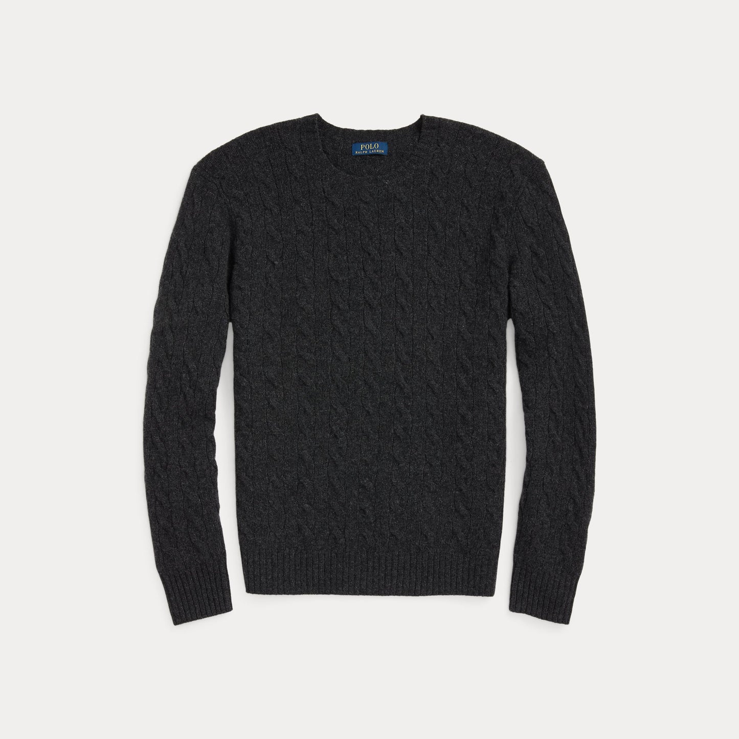 CABLE-KNIT WOOL-CASHMERE SWEATER